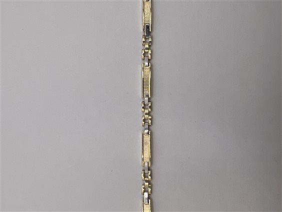 Bracciale Domar Uomo Bracciale oro 9k in Oro BROR-276-280 - BROR-276-280